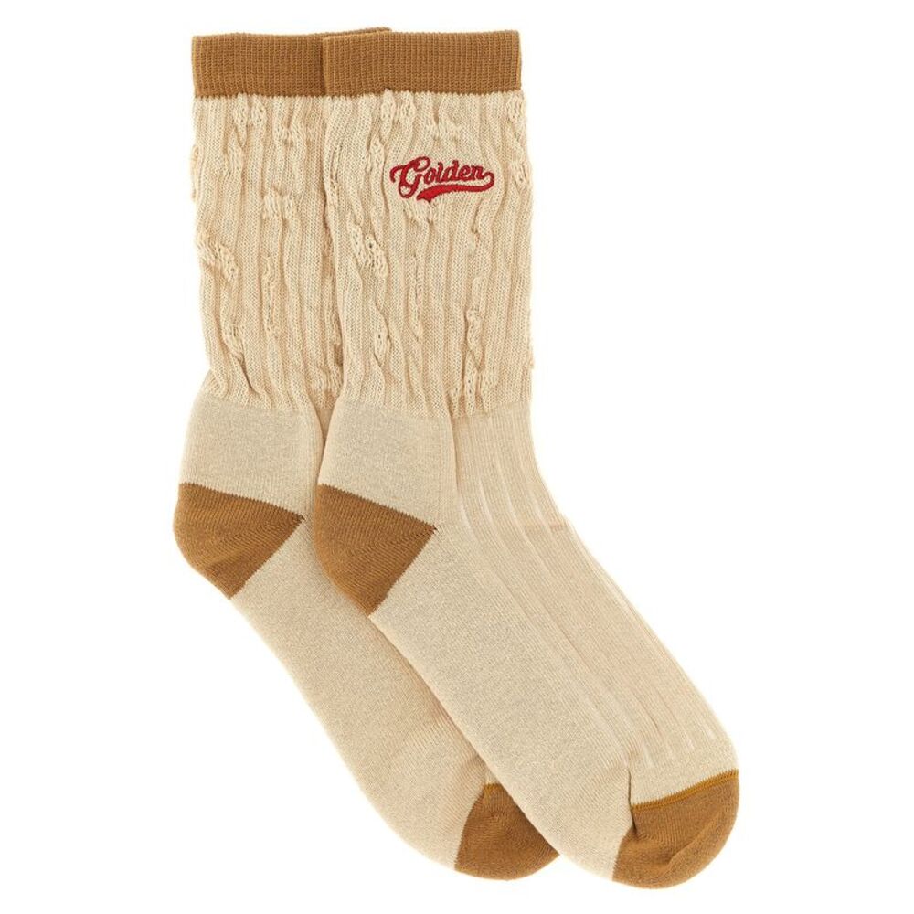 Golden Goose Women Braided Socks